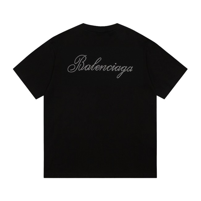 Balenciaga Luxury Brand Women Mens Short Sleeve T-Shirt Whatapp