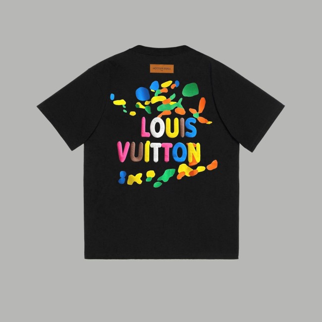 Louis Vuitton Luxury Brand Men Womens Short Sleeve T-Shirt Whatapp