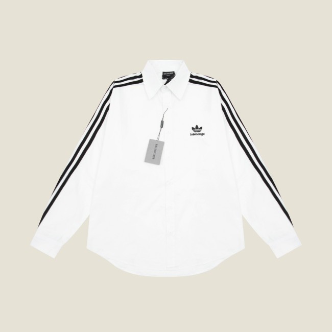 Balenciaga x Adidas Men Womens Long Sleeve Shirts Luxury Brand Mens Shirt Top Quality Whatapp