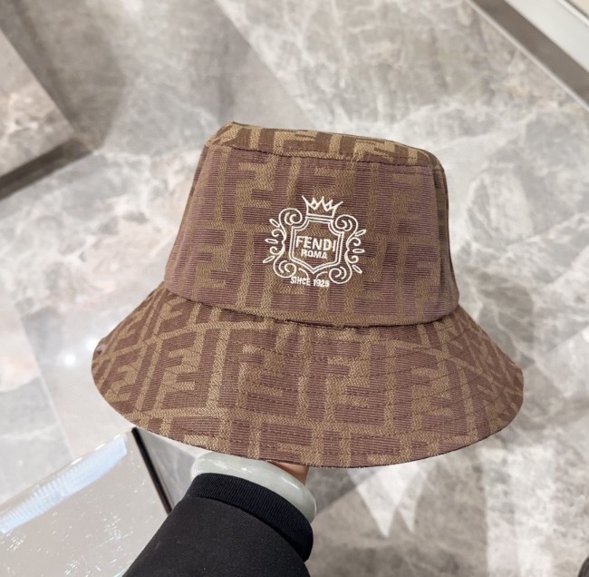 Fendi Men Womens Bucket Hat Luxury Brand Design Fendi Cap with Original Box