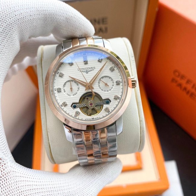 Longines Watch Luxury Brand Design Fashion Type with Original Box Whatapp