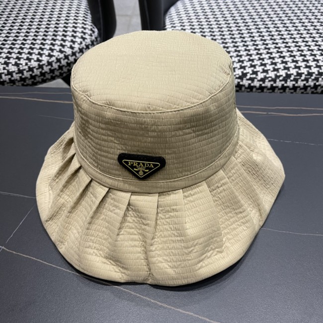 Prada Womens Hats Luxury Brand Design Prada Bucket Hat with Original Box