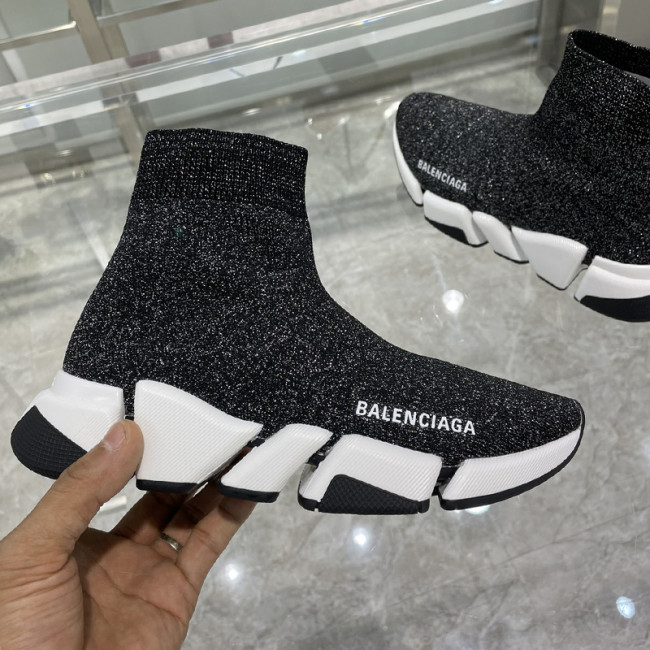 Balenciaga Womens Shoes Breathable Luxury Brand Fashion WOMEN'S SPEED SNEAKER 2.0 with Original Box Speed Sneakers Whatapp