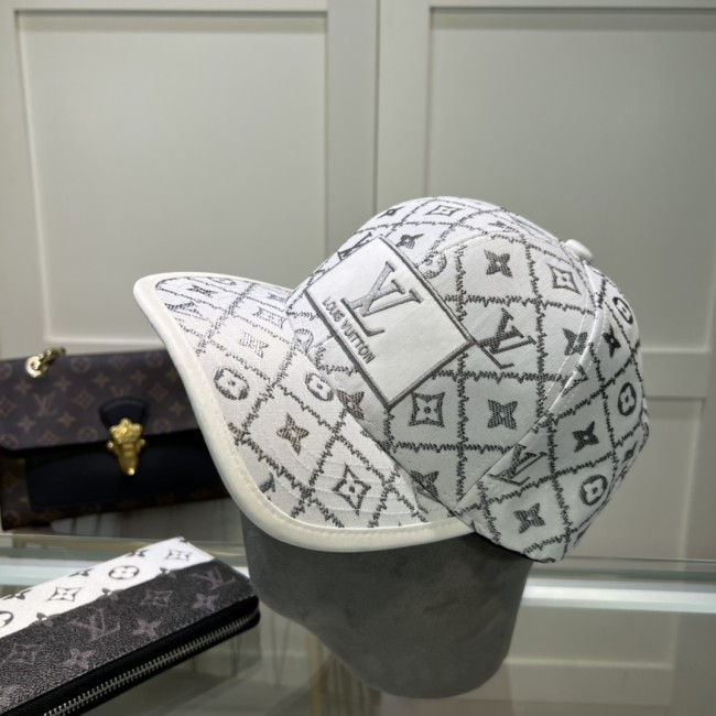 Louis Vuitton Womens Mens Cap Baseball Hat Luxury Brand with Original Box