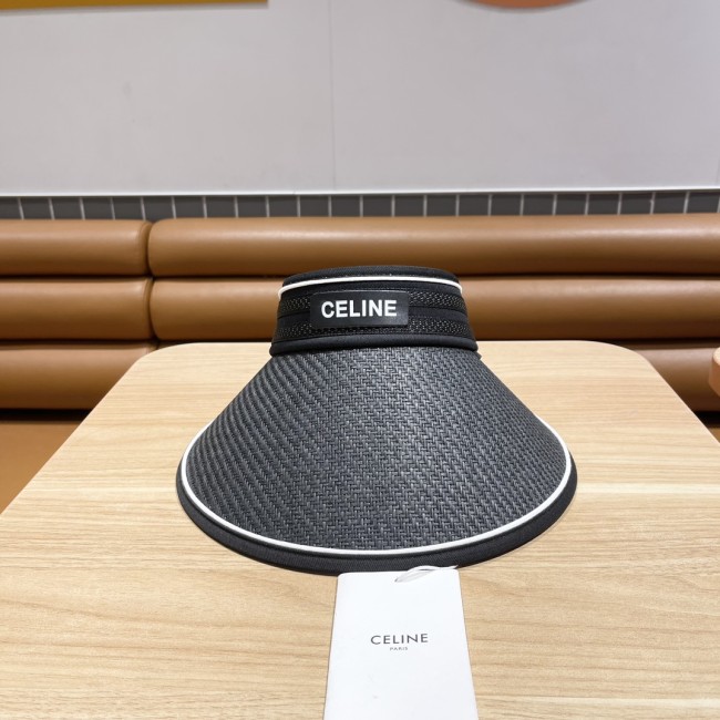 Celine Womens Hats Luxury Brand Design Celine Visor Hat with Original Box