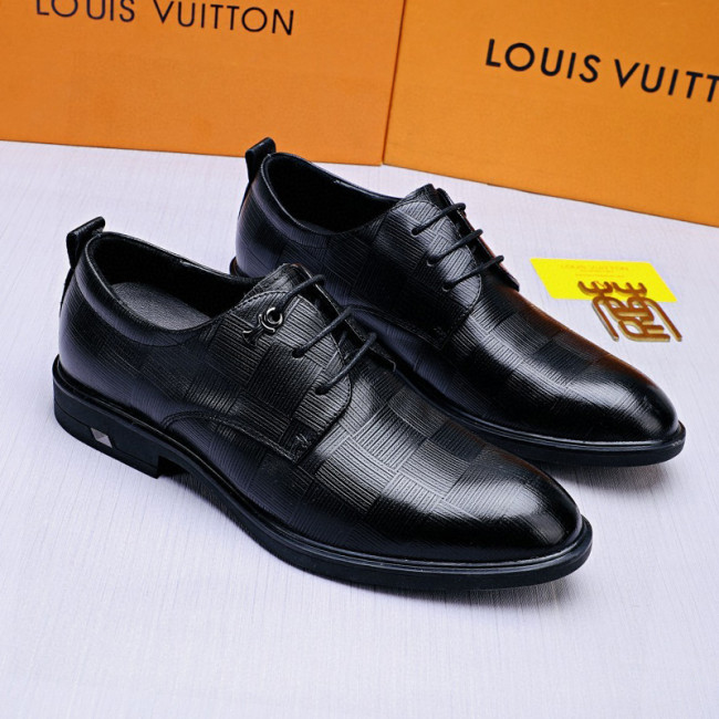 Louis Vuitton Men Shoes Business Luxury Brand LV Dress Shoes with Original Box Whatapp