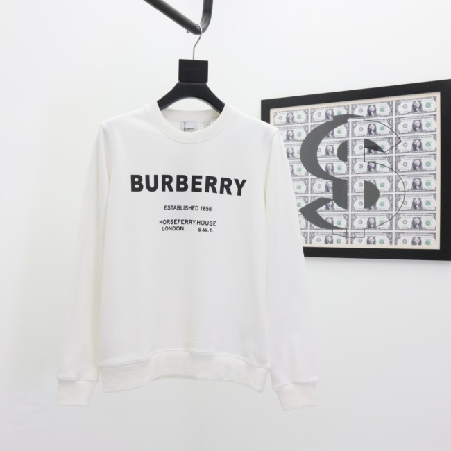 Burberry Womens Mens Long Sleeve T Shirts Sweatshirt Luxury Brand Mens Sweatshirts Whatapp