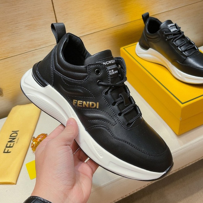 Fendi Mens Shoes Fashion Sneakers Luxury Brand Casual Shoes for Men with Original Box Whatapp