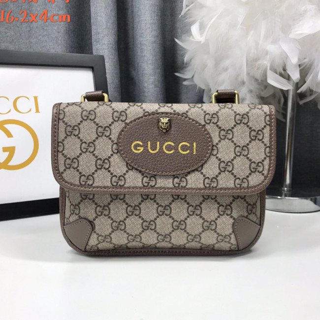 Gucci Womens Mens Bags Crossbody Shoulder Messenger Bags Luxury Brand Gucci GG Supreme Neo Vintage Small Messenger Bag with Original Box 501050 9C2VT 8745 Whatapp