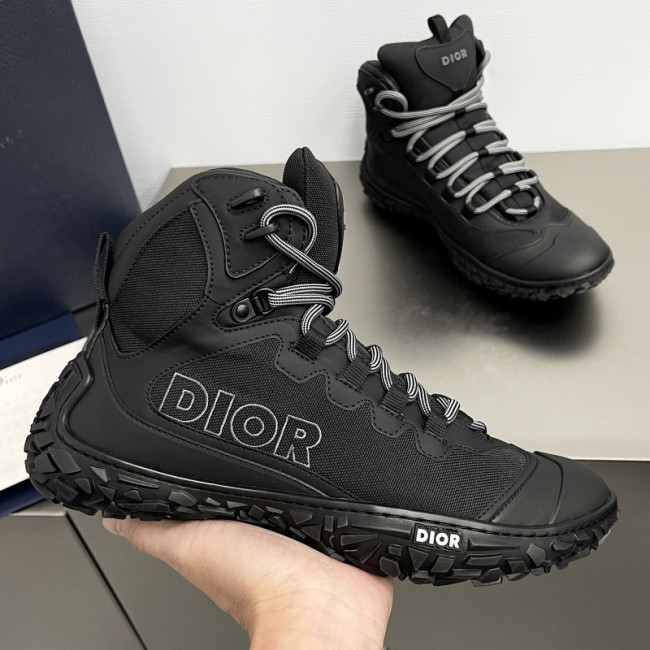 Dior Mens Shoes Sneakers Luxury Brand B28 SNEAKER DIORIZON DERBY SHOE Dior Oblique Jacquard and Rubber with Original Box 3SN277ZJW_H969 Whatapp