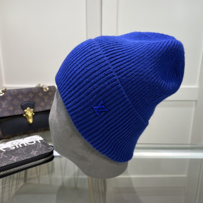 Louis Vuitton Womens Mens Cap Knit Hat Luxury Brand with Original Box