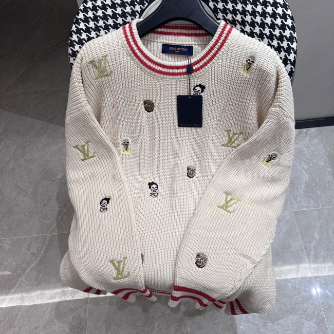 Louis Vuitton Women Mens Sweaters Knitwears Luxury Brand Mens Knitwear Top Quality Whatapp