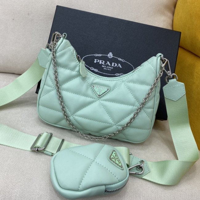 Prada Womens Bag Re-Edition Nappa Leather Shoulder Bag Whatapp