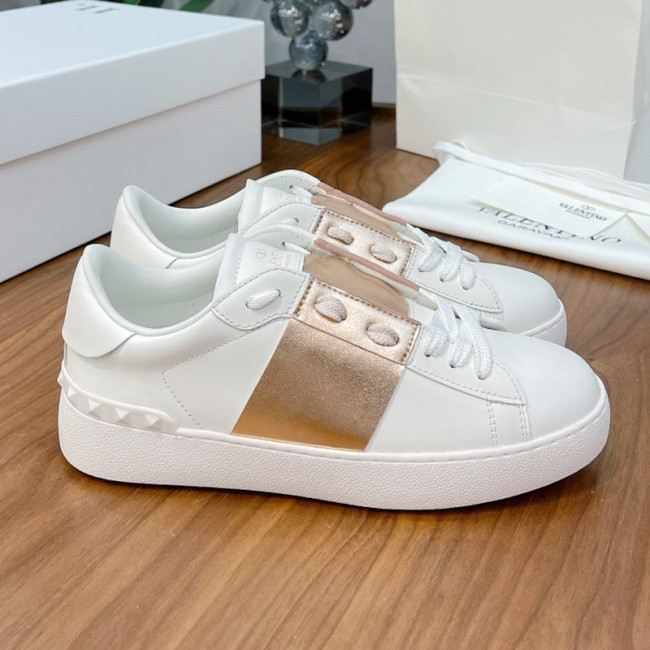 Valentino Men Shoes Fashion Design Luxury Brand OPEN SNEAKER WITH VLTN PRINT with Original Box WY0S0830BLUA01 Whatapp