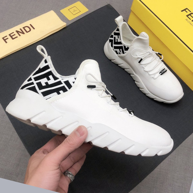 Fendi Mens Shoes Fashion Sneakers Luxury Brand Casual Shoes for Men with Original Box Whatapp