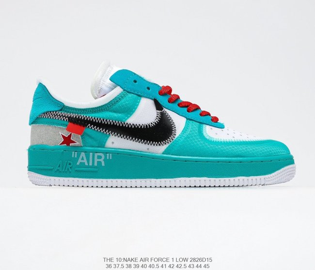 Off-White x Nike Air Force 1 Sneakers Men Womens Shoes 2826D15 Whatapp