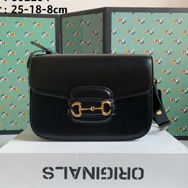 Gucci Womens Bags Shoulder Messenger Bag Luxury Brand Gucci Horsebit 1955 small shoulder bag with Original Box 602204 1DB0G 1000 Whatapp