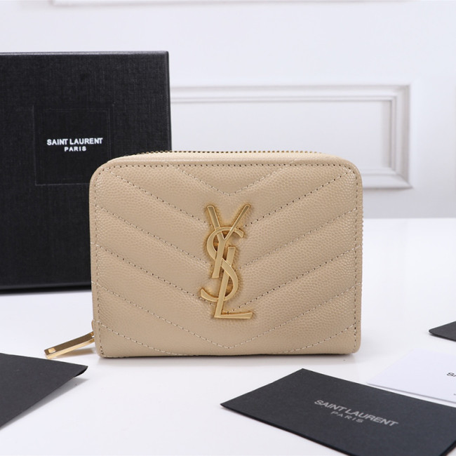 Saint Laurent YSL Womens Bag Designer Luxury Brand Women Wallets Coin Purse with Original Box Whatapp