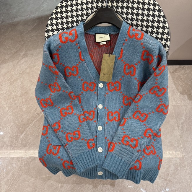 Gucci Cardigan Men Womens Knit Cardigan Luxury Brand Womens Knitwear Top Quality Whatapp