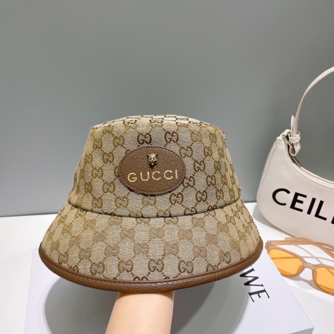 Gucci Men Womens Cap Bucket Hat Luxury Brand with Original Box