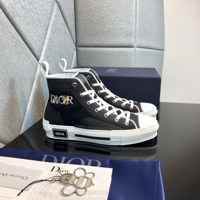 Dior Men Shoes Sneakers Casual Luxury Brand B23 Low-Top Sneaker with Original Box Whatapp