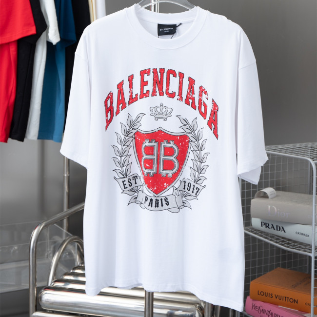 BalenciagaLuxury Brand Women Mens Short Sleeve T-Shirt Whatapp