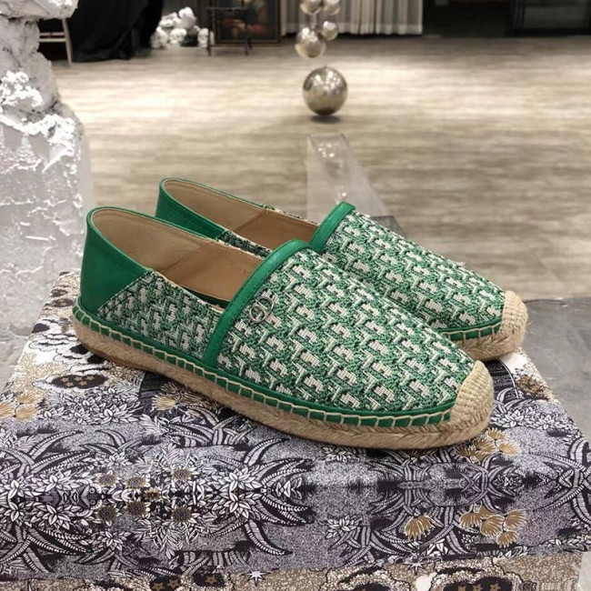 Dior Women Shoes Luxury Brand Design Dior Espadrille Nude Mesh Embroidery Womens Shoes with Original Box Whatapp