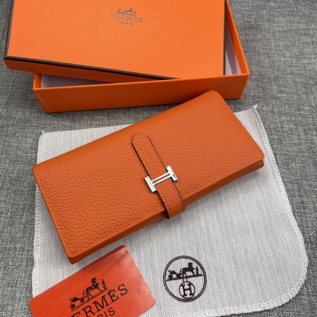 Hermes Womens Mens Wallets Purse Long Clutch Leather Design Coin Bag with Original Box Whatapp