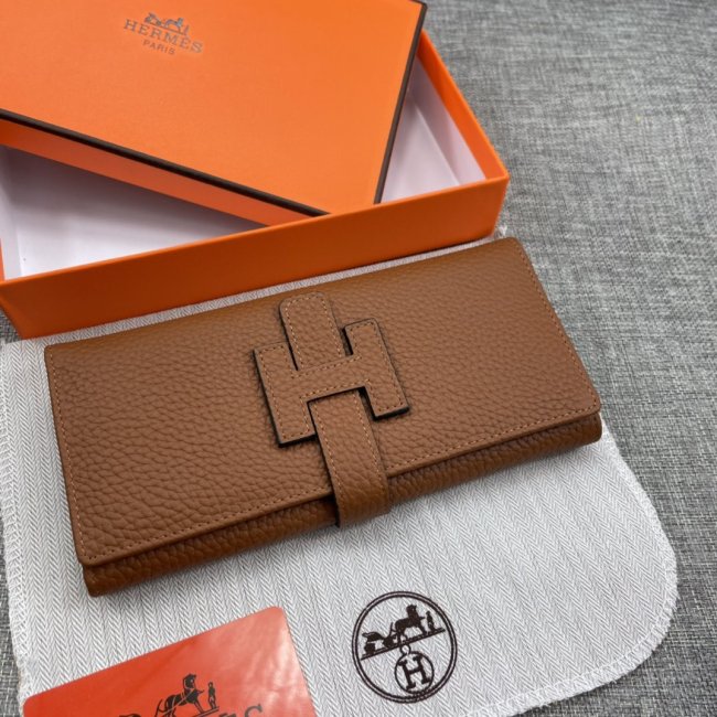 Hermes Womens Mens Wallets Purse Bag Clutch Leather Design Coin Bag with Original Box Whatapp