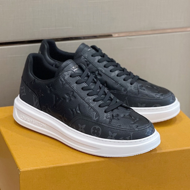 Louis Vuitton Men Shoes Fashion Sneakers RIVOLI Beverly Hills SNEAKER Luxury Brand Casual Shoes with Original Box Whatapp