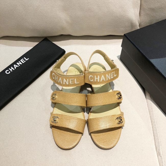 Chanel Womens Shoes Flat Sandals Whatapp