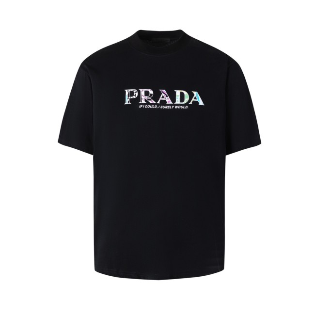 Prada Luxury Brand Women Mens Short Sleeve T-Shirt Whatapp