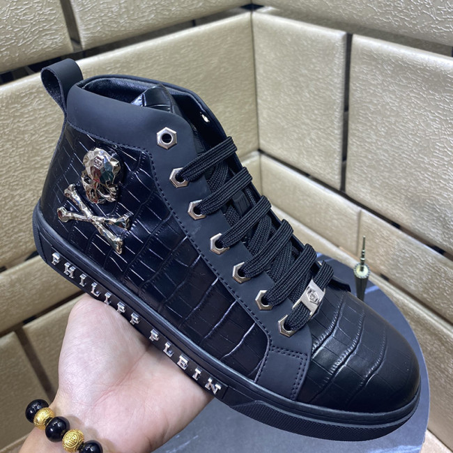 Philipp Plein Men Shoes Fashion Design Luxury Brand Whatapp