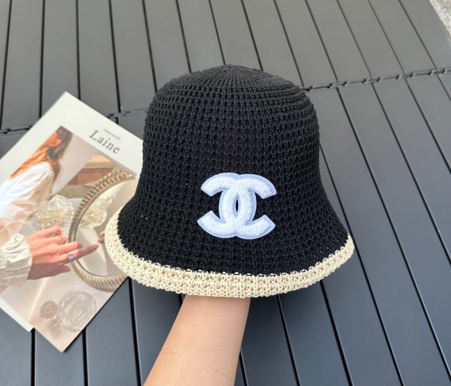 Chanel Womens Hats Luxury Brand Bucket Hat with Original Box