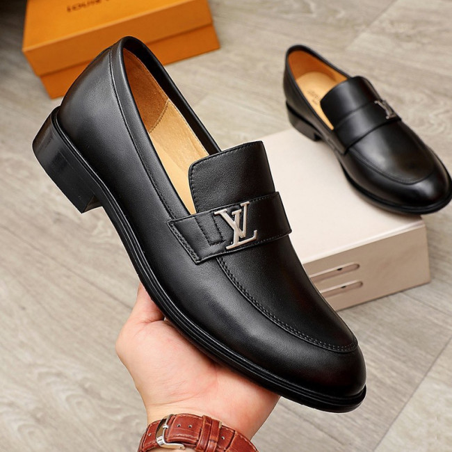 Louis Vuitton Men Shoes Business Luxury Brand LV Dress Shoes with Original Box Whatapp