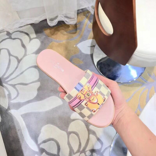 Louis Vuitton Women Shoes Flat Mule Whatapp