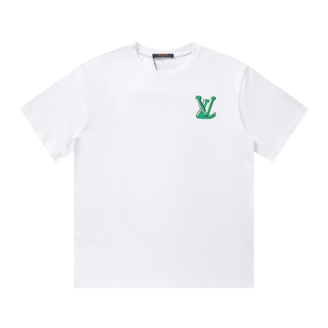 Louis Vuitton Luxury Brand Men Womens Short Sleeve T-Shirt Whatapp