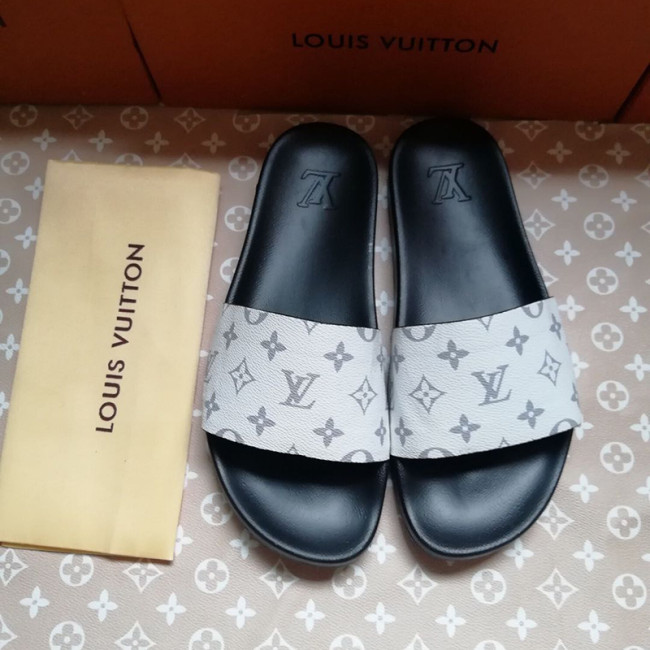 Louis Vuitton Womens Mens Shoes Slippers Sandals Flip Flop Luxury Brand WATERFRONT MULE with Original Box Whatapp