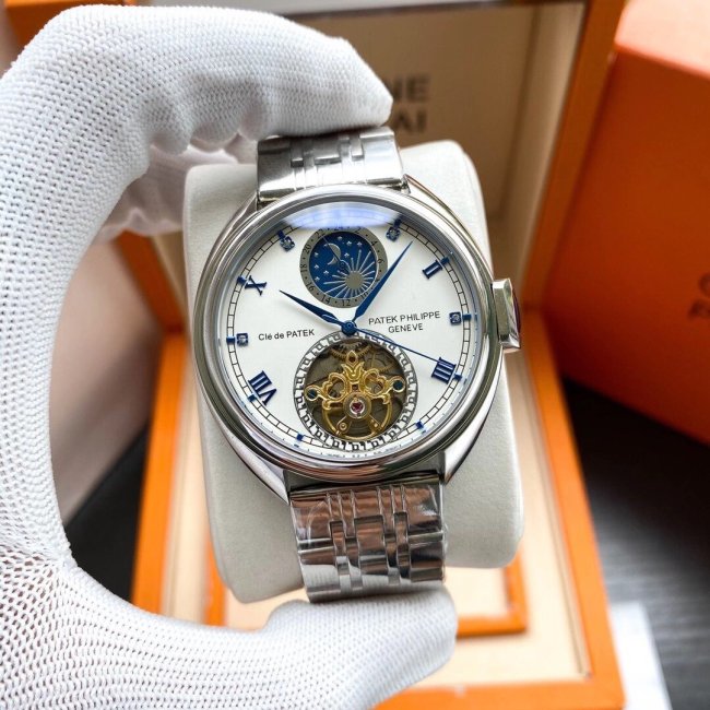 Patek Philippe Watch Luxury Brand Design Fashion Type with Original Box Whatapp