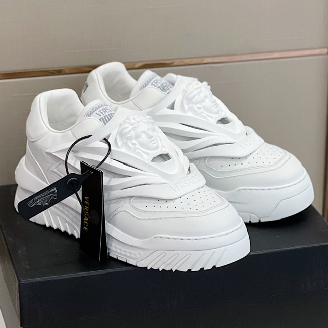 Versace Men Shoes Fashion Sneakers Luxury Brand with Original Box Top Quality Breathable Versace Odissea Sneaker with Original Box Whatapp