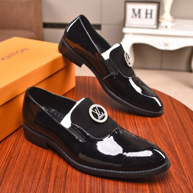 Louis Vuitton Men Shoes Business Luxury Brand LV Dress Shoes with Original Box Whatapp