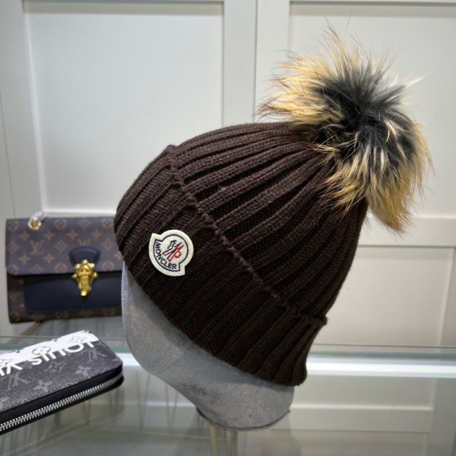 Moncler Mens Womens Hats Luxury Brand Design Moncler Knit Hat with Original Box