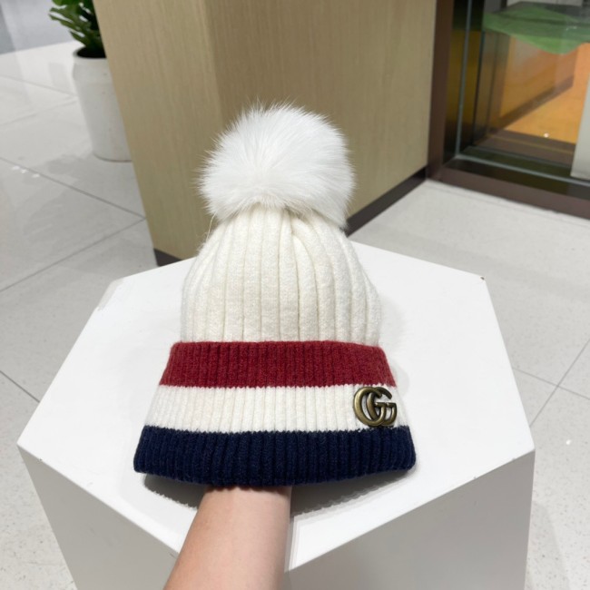 Gucci Womens Cap Knit Hat Luxury Brand with Original Box