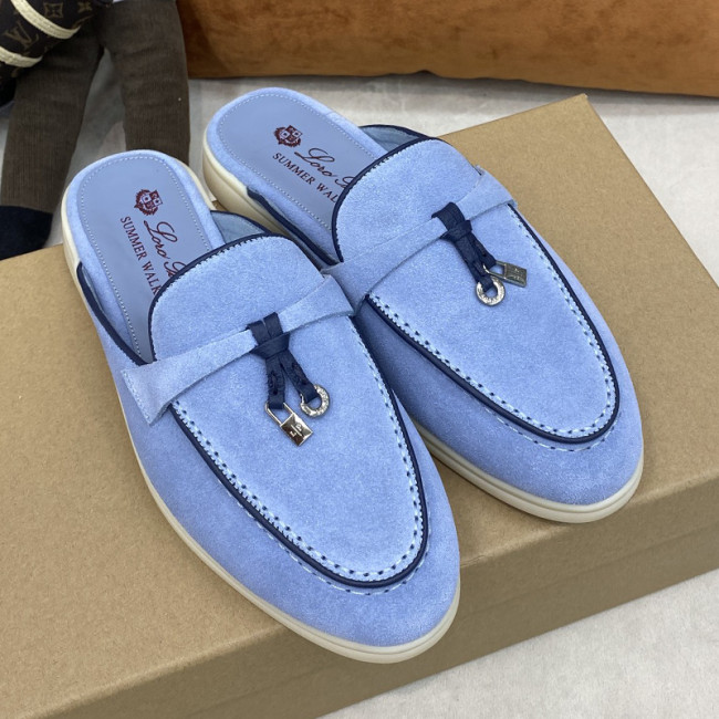 Loro Piana Womens Shoes Sandals Slippers Casual Design Luxury Brand Fashion Shoes for Women with Original Box Whatapp