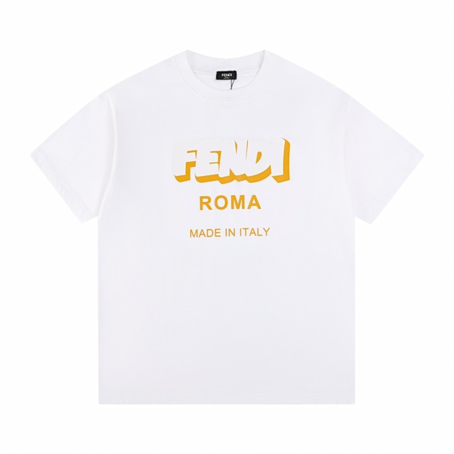 Fendi Luxury Brand Women Mens Short Sleeve T-Shirt Whatapp