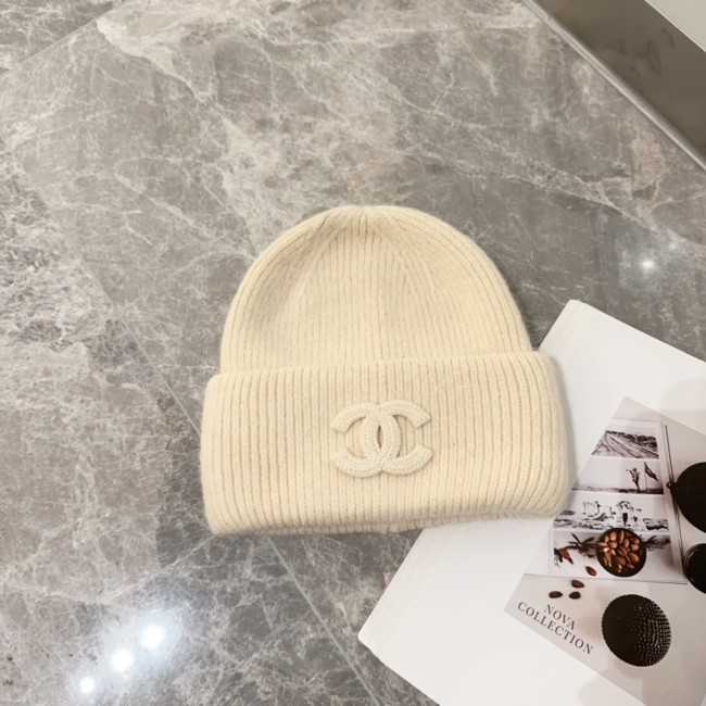 Chanel Womens Hats Luxury Brand Knit Hat with Original Box