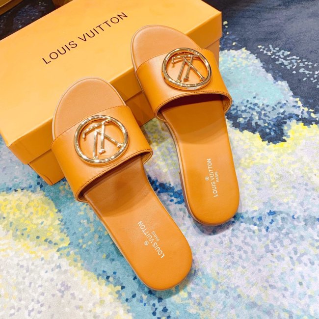 Louis Vuitton Women Shoes Flat Mule Whatapp