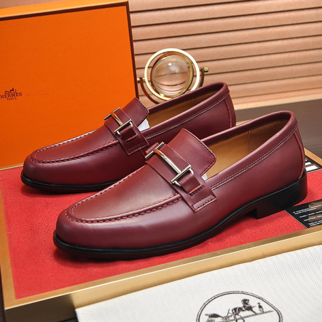 Hermes Mens Casual Shoes Fashion Dress Shoes for Men Luxury Brand with Original Box Whatapp