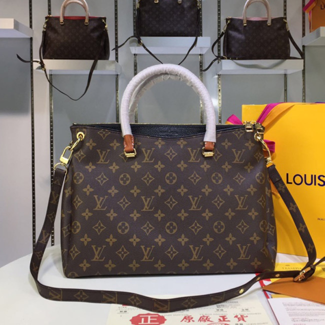 Louis Vuitton Womens Shoulder Bags Handbags Luxury Brand M40906 Pallas Monogram Canvas Fashion Design Whatapp