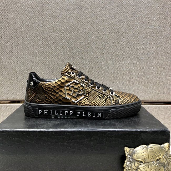 Philipp Plein Men Shoes Low Top Sneaker Fashion Design Luxury Brand Whatapp